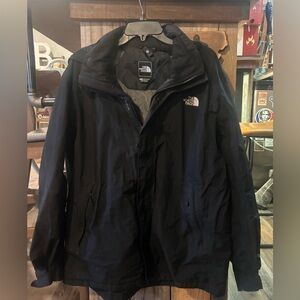 The North Face Men's Classic Black Raincoat